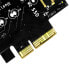 SilverStone ECM20 - M.2 - PCIe - SATA - Black