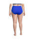 Фото #2 товара Women's Plus Size Tummy Control High Waisted Bikini Swim Bottoms