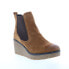 Фото #2 товара Diba True Nir Vana 75815 Womens Brown Suede Slip On Ankle & Booties Boots