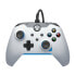 PDP Wired Controller: Ion White - Xbox Series X|S - Xbox One - Xbox - Windows 10/11 - Gamepad - PC - Xbox One - Xbox Series S - Xbox Series X - D-pad - Menu button - Share button - View button - Analogue / Digital - Wired - USB