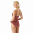 Фото #2 товара MICHAEL Michael Kors 249882 Women's Snake Print One-Piece Swimsuit Size 4