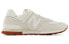 New Balance NB 574 v2 舒适 耐磨 低帮 跑步鞋 男女同款 米白 / Кроссовки New Balance NB 574 v2 ML574BS2