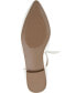 ფოტო #5 პროდუქტის Women's Vielo Bow Ankle Strap Flats