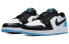 Air Jordan 1 OG 'Black Blue Toe' CZ0775-104 Sneakers