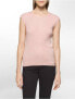 Фото #1 товара Calvin Klein Women's New Scoop Neck Sweater Ribbed Blush Size M