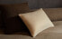 Plain linen and cotton cushion cover