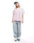 Фото #1 товара Wrangler striped girlfriend tee in lilac