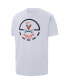 Фото #2 товара Men's White Virginia Cavaliers Free Throw Basketball T-shirt