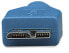 Фото #3 товара Techly ICOC-MUSB3-A-030 - 3 m - USB A - Micro-USB B - USB 3.2 Gen 1 (3.1 Gen 1) - 5000 Mbit/s - Blue