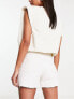 Фото #2 товара & Other Stories Forever raw denim shorts in white