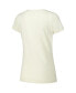 Фото #3 товара Women's Cream Chicago Cubs Vintage-like T-Shirt