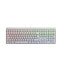 Cherry MX 2.0S RGB - Full-size (100%) - USB - Mechanical - QWERTZ - RGB LED - White