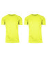 Фото #1 товара Men's Short Sleeve Moisture-Wicking Quick Dry Performance Crew Neck Tee -2 Pack