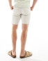 Фото #4 товара ASOS DESIGN 2 pack skinny chino shorts in khaki and stone save