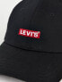 Levi's cap in black with box tab logo