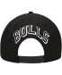 Фото #4 товара Men's Black Chicago Bulls Chainstitch 9fifty Snapback Hat