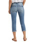 ფოტო #2 პროდუქტის Women's Suki Mid Rise Curvy Fit Capri Jeans