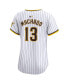 Фото #2 товара Women's Manny Machado White San Diego Padres Home Limited Player Jersey