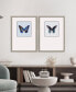 Фото #3 товара Great Butterfly II Framed Art, Set of 2