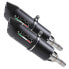 GPR EXHAUST SYSTEMS Furore Dual Slip On Tuono 1000 Factory 06-10 Homologated Muffler