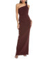 Фото #1 товара Rachel Gilbert Claudio Gown Women's Brown Au 3 / Us 8