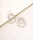 ფოტო #3 პროდუქტის Crystal Serenity Earrings in 18K Gold Plating