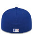 Men's Royal Chicago Cubs 2024 Batting Practice Low Profile 59FIFTY Fitted Hat