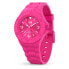 Ice-Watch Unisex Armbanduhr ICE generation - Flashy pink 40 mm Armband Silikon 019163