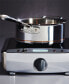 Фото #5 товара Stainless Steel, Aluminum and Copper Core 5-Ply Bonded 5-Quart Saute Pan with Lid