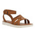 Фото #4 товара TOMS Rory Flat Womens Brown Casual Sandals 10020811T-200