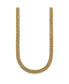 ფოტო #2 პროდუქტის 18k Yellow Gold Semi-solid Mesh Omega Necklace