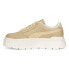 Puma Mayze Stack Soft Platform Womens Beige Sneakers Casual Shoes 39108302
