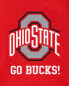 Фото #13 товара Футболка для малышей Carterʻs Ohio State Buckeyes® Toddler - официальный продукт NCAA