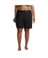 ფოტო #6 პროდუქტის Plus Size 9" Quick Dry Modest Board Shorts Swim Cover-up Shorts