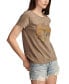 ფოტო #3 პროდუქტის Women's Studded Grateful Dead Classic Crewneck T-Shirt