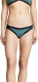 LSpace 262094 Women's Charlie Bikini Bottoms Swimwear Slated Glass Size Large