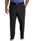 Фото #1 товара Брюки мужские Haggar big & Tall Cool Right Performance Flex Classic Fit Flat Front Pant