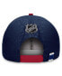 ფოტო #2 პროდუქტის Men's Navy, Red Montreal Canadiens Authentic Pro Rink Two-Tone Snapback Hat