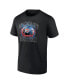 Фото #3 товара Men's Black Oklahoma City Thunder Match Up T-Shirt