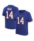 ფოტო #1 პროდუქტის Preschool Boys and Girls Stefon Diggs Royal Buffalo Bills Player Name and Number T-shirt