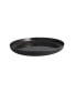 Melamine Camp Charcoal Coupe Round Plate 11" Set/6