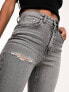 Фото #4 товара ASOS DESIGN ultimate skinny jean in grey with rips