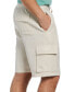 Фото #3 товара Men's Linen Blend Pull-On Cargo Short