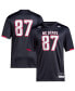 Фото #1 товара Men's #87 Black NC State Wolfpack Premier Jersey