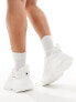 Фото #3 товара Steve Madden Possession chunky trainers in white