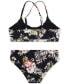 Фото #2 товара Big Girls Triangle Tropical-Print 2-Pc. Swimsuit