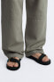 Фото #9 товара Технические мужские сандалии ZARA - серебристые
