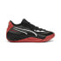 Фото #1 товара Puma All-Pro Nitro 37907908 Mens Black Canvas Athletic Basketball Shoes
