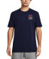 Фото #1 товара Men's Relaxed Fit Freedom Logo Short Sleeve T-Shirt