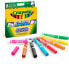 CRAYOLA 8 Washable Markers For White Slate